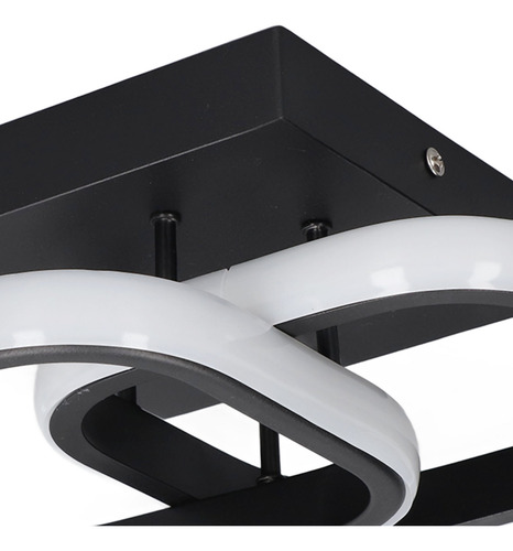 Techo Led Cuadrado Moderno Y Elegante, De Bajo Consumo Energ