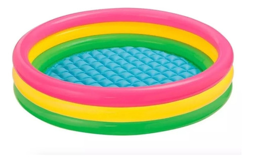 Piscina Redonda Acolchada Inflable Bebe 60cm