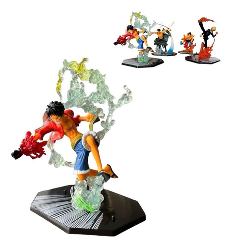 Monkey D Luffy Figura De Colección Roronoa Zoro Sanji Ace