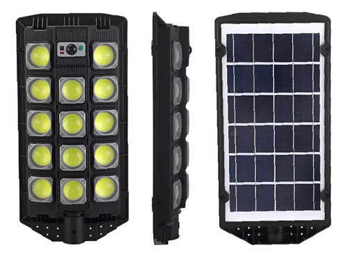 X3 Foco Led Solar Con Sensor Movimiento Y Control Farol Led