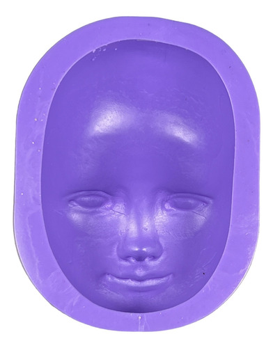 Moldes De Caras Color Violeta