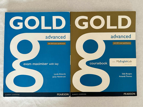 Libro Gold Advanced Ingles