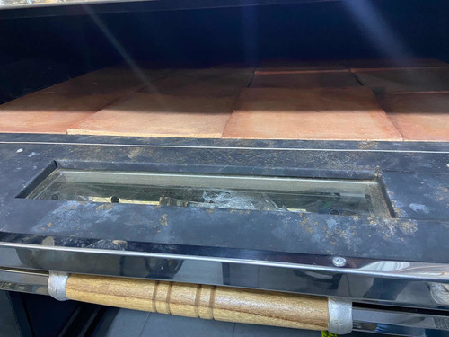 Horno De Pizza Con Piedras Refractarias 1 Cámara Para 2bande
