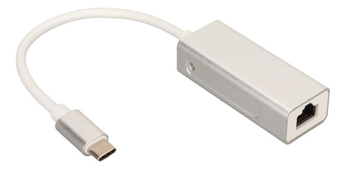 Adaptador Red Usb C Ethernet Aleacion Aluminio Tipo Rj45 Lan