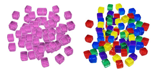 200x 200 Peças 1 Cm Tabuleiro De Dados Em Família Para