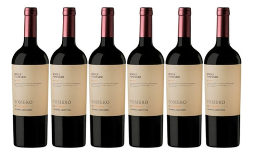 Vino Tomero Single Vineyard Petit Verdot 750cc Caja X6