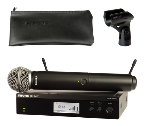 Microfone Sem Fio Shure Blx24 Sm58 Original C/ Nota Garantia