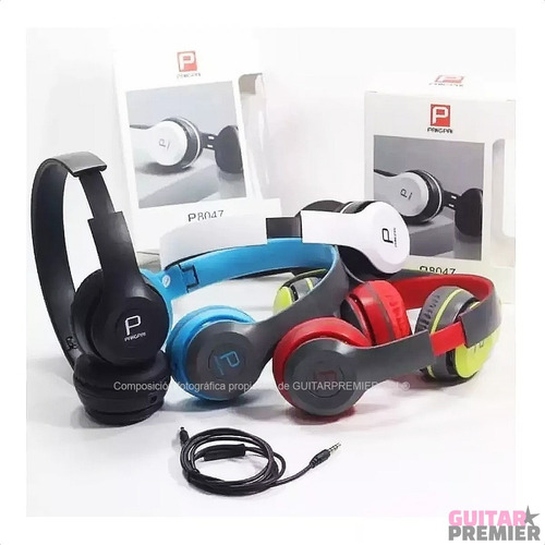 Auriculares Plegables Para Telefono Tablet Play Vincha Mic