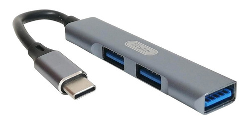 Cable Adaptador Otg Tipo C 3 Puertos Usb