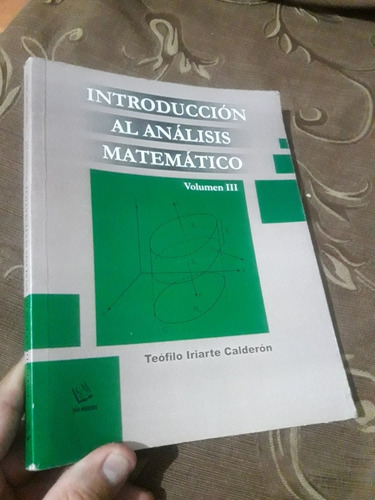 Libro Introducción Al Análisis Matemático Iriarte