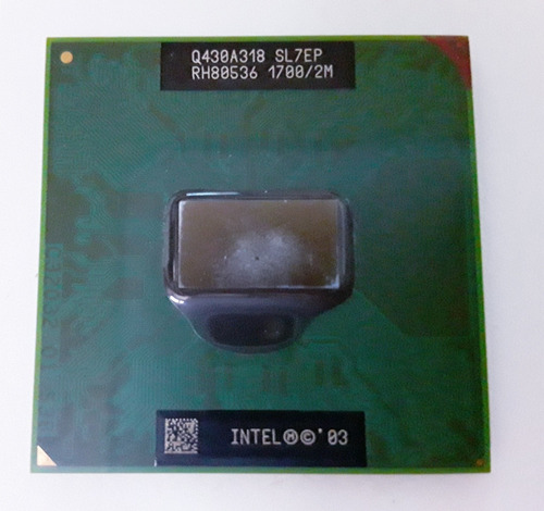 Intel Pentium M 1.7ghz   2m/400 Socket 478 Sl7ep Laptop