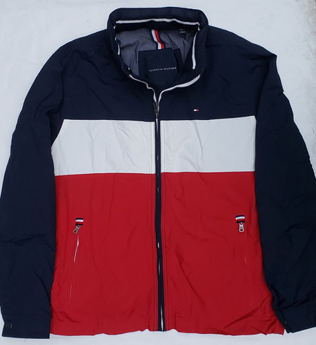 Tommy Hilfiger Chamarra Tricolor  M