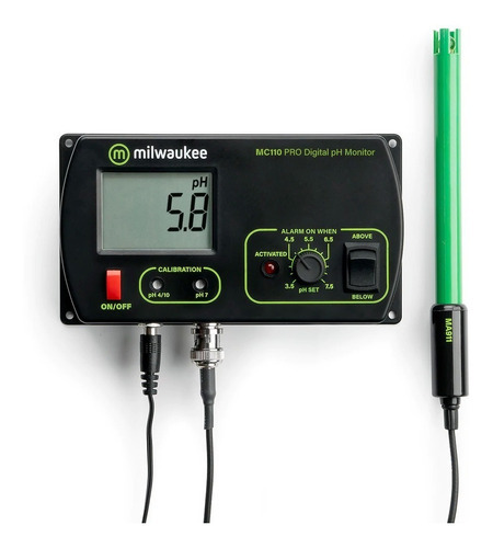 Milwaukee Mc110 Monitor Ph Rango Medio Laboratorio Pro