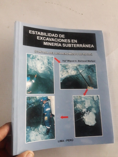 Libro Estabilidad De Excavaciones En Minería Subterránea