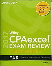 Wiley Cpaexcel Exam Review April 2017 Study Guide Financial 