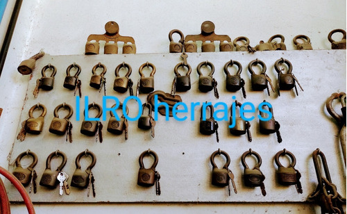 Imagen 5 de 6 de Candado Perita Tranquera El Centinela X 6 C Llave Maestra