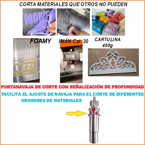 Plotter De Corte Triple De Fuerza De Corte Titanium