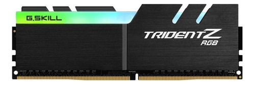 Memoria RAM Trident Z RGB gamer color negro 8GB 1 G.Skill F4-3000C16S-8GTZR