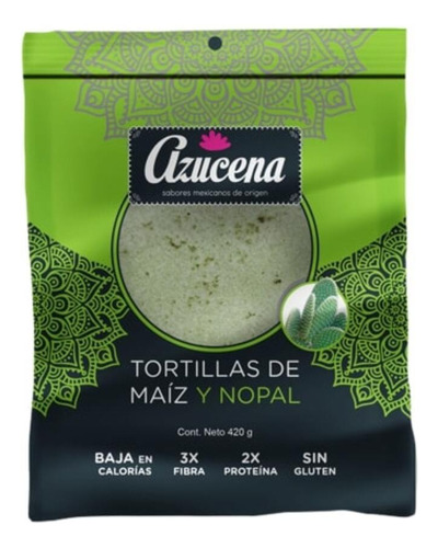 Azucena Tortillas De Maíz Y Nopal