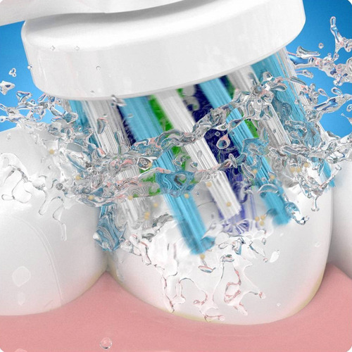 Imagen 9 de 10 de Oral B Repuesto Cepillo Electrico Cross Action X 2 Unidades
