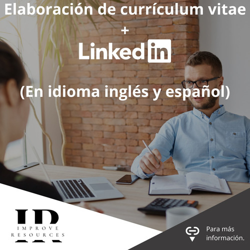 Cv + Perfil De Linkedin En Idioma Inglés Y Español