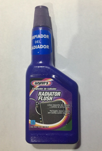 Imagen 1 de 4 de Limpiador Radiador Wynn´s Radiator Flush 325ml Made In U.s.a