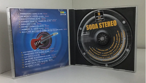 Soda Stereo 15 Pistas Para Cantar (karaoke) Cd Original 