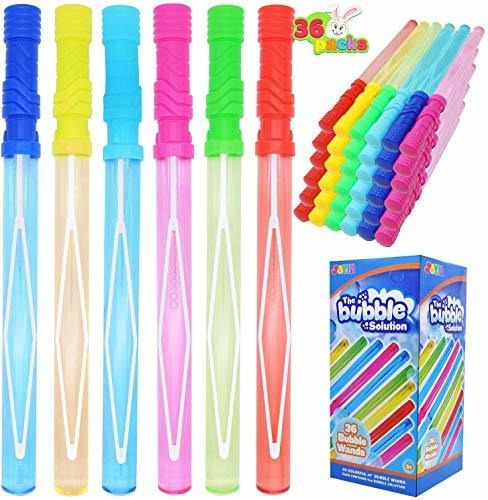 Burbujeros Joyin Multicolores 36 Varitas Para Niños
