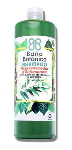 Shampoo Baño Botanico Eucalipto/romero Rejuvenecedor 1 Lt