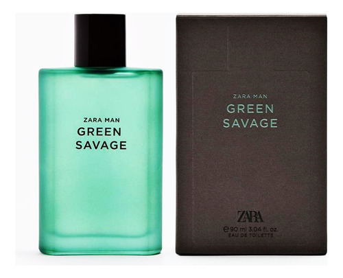 Perfume Zara Green Sauvage 90ml Edt Original