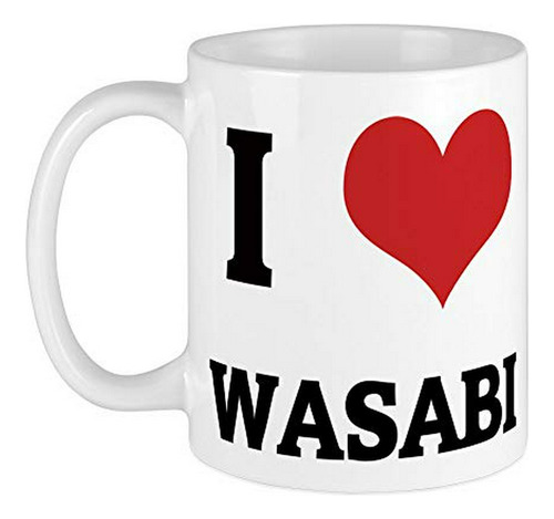 Tazas De Desayuno - Cafepress I Love Wasabi Mug Unique Coffe