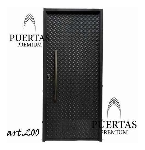Puerta Doble Chapa 18 De 90cm Art.200 Semilla De Melon Cuota