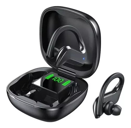 Auricular Bluetooth 5.0 Md03 Con Gancho Para Deportes, 1 U