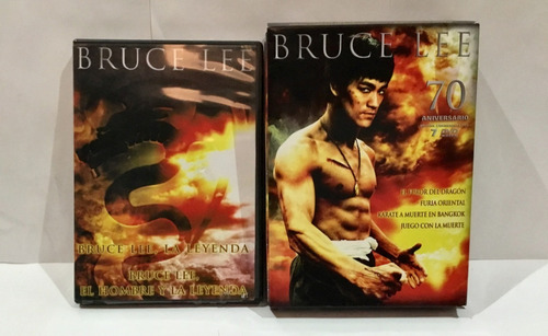 Bruce Lee Coleccion Europea 70 Aniversario 5 Dvd Originales