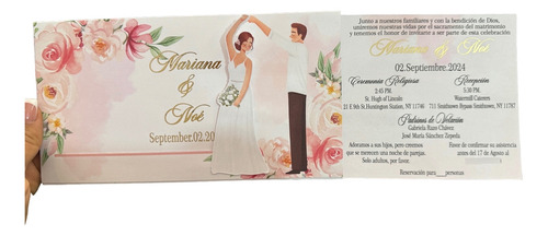 Invitacion Boda Moderna