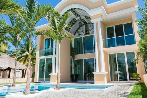 Imagen 1 de 26 de Hermosa Y Lujosa Residencia En Puerto Aventuras Con Acceso A