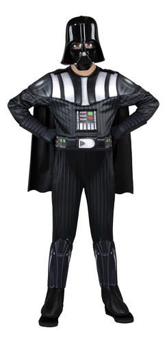 Disfraz De Halloween De Star Wars Darth Vader Para Niños: .