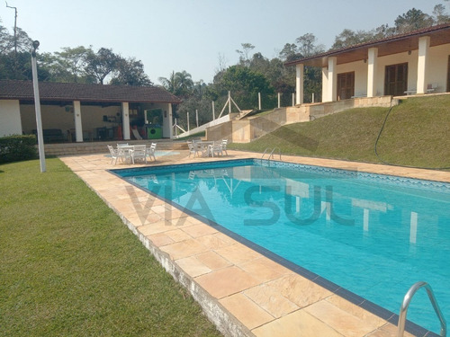 Imagem 10 de 30 de Linda Chácara À Venda Em Juquitiba/sp Para Moradia Ou Lazer!! Espaço Gourmet Com Churrasqueira, Piscina Adulto E Infantil. - 91 - 70125887