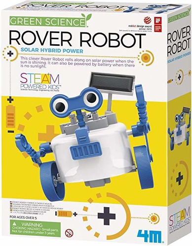 4m Verde Ciencia Rover Robot Kit De La Ciencia De Los Niños