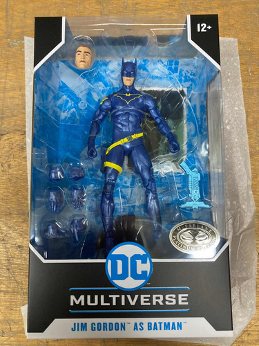Jim Gordon As Batman Platinum Dc Multiverse Mcfarlane Nuevo