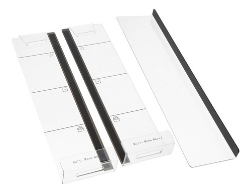 Tablero De Notas Para Monitor De Ordenador De 6 Piezas: Acrí