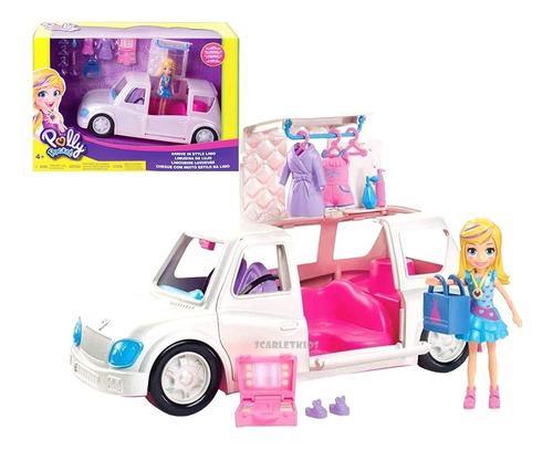 Polly Pocket Limusina De Lujo Original Mattel Scarlet Kids