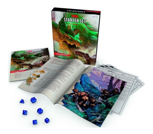 Dungeons And Dragons Starter Box D&d Dnd 5ta Edición 5e