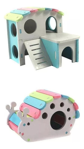Z Garka Hamster Sleep Room Little Nest Golden Bear Wood Room