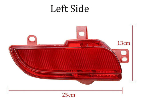 Luz De Parachoques Trasera De Coche, Reflector De Luz Antini