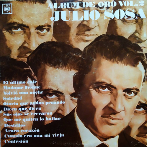Julio Sosa - Album De Oro Vol.2 Lp