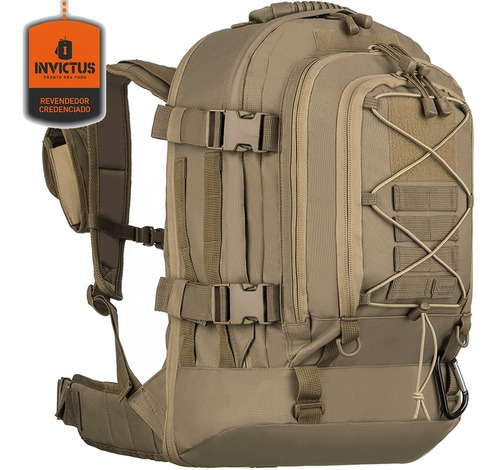 Mochila Militar Duster Invictus Coyote 50 Litros