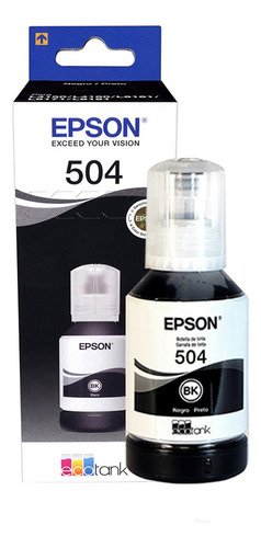 Botella Tinta Epson Amarillo 6k T504420-al