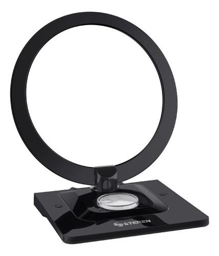 Antena Uhf Hdtv Tipo Aro Con Booster 30 Db Steren Ant-9010