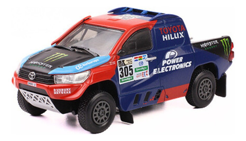 Colección Dakar Toyota Hilux 1:43 Nani Roma Pintado A Mano